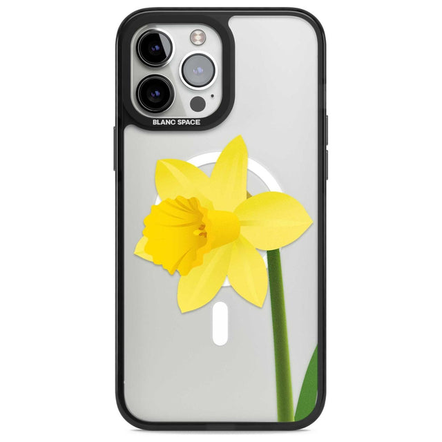 Daffodil Phone Case iPhone 13 Pro Max / Magsafe Black Impact Case Blanc Space