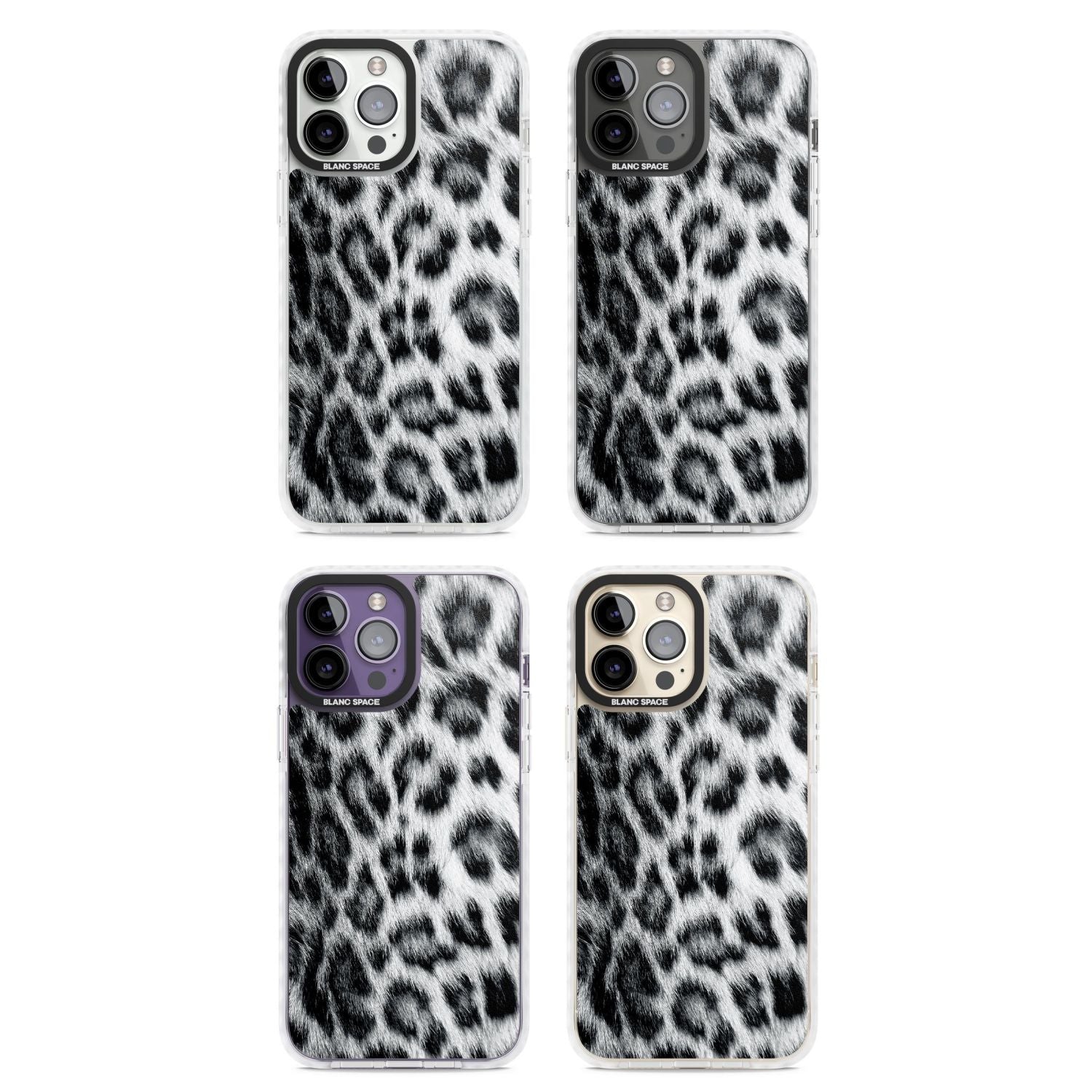 Animal Fur Pattern Snow Leopard
