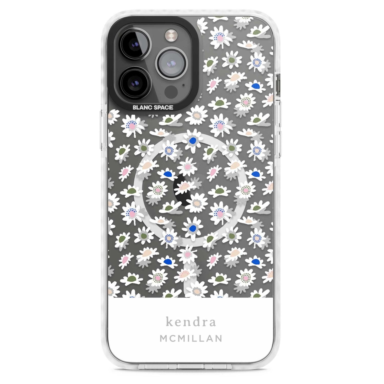 Personalised Grey & White Daisies