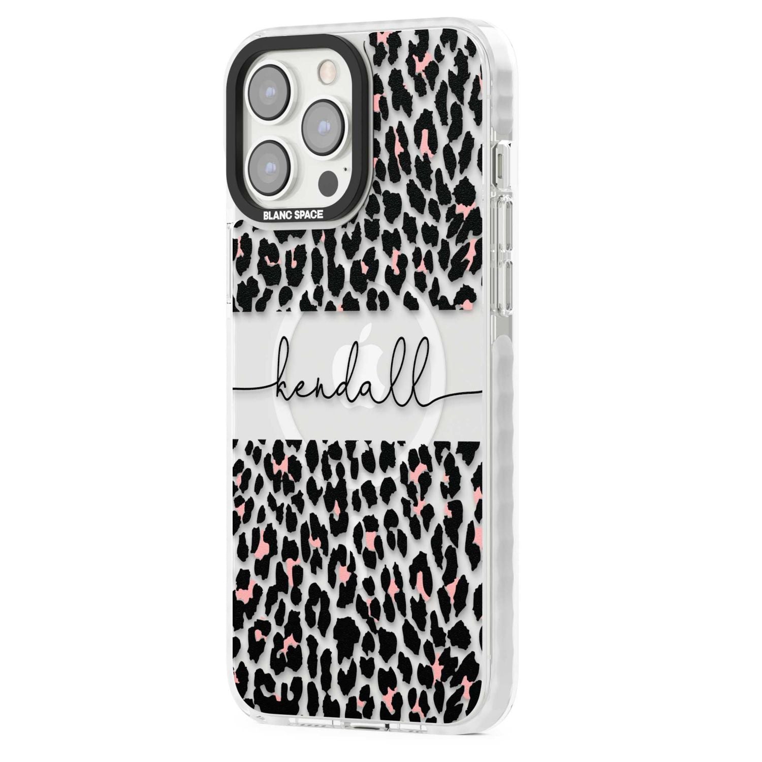 Personalised Cursive Leopard Spots