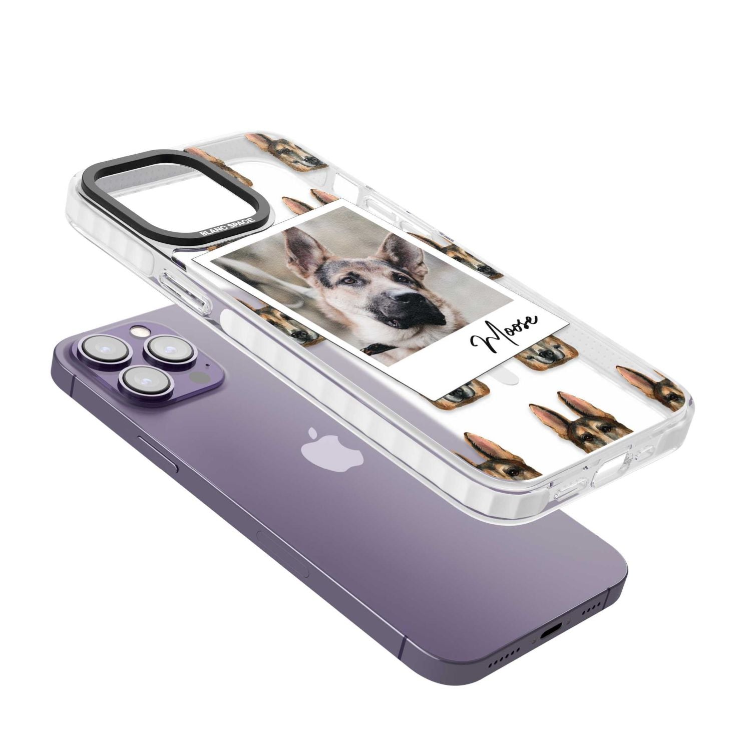 Personalised German Shepherd Instant Camera Photo