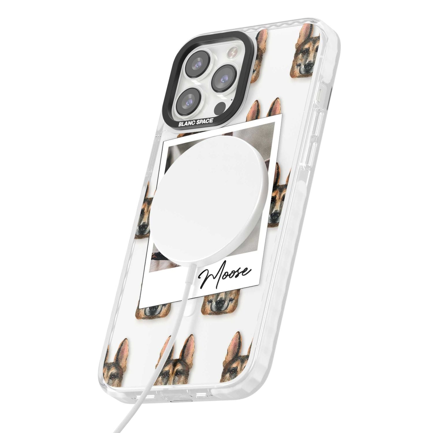 Personalised German Shepherd Instant Camera Photo