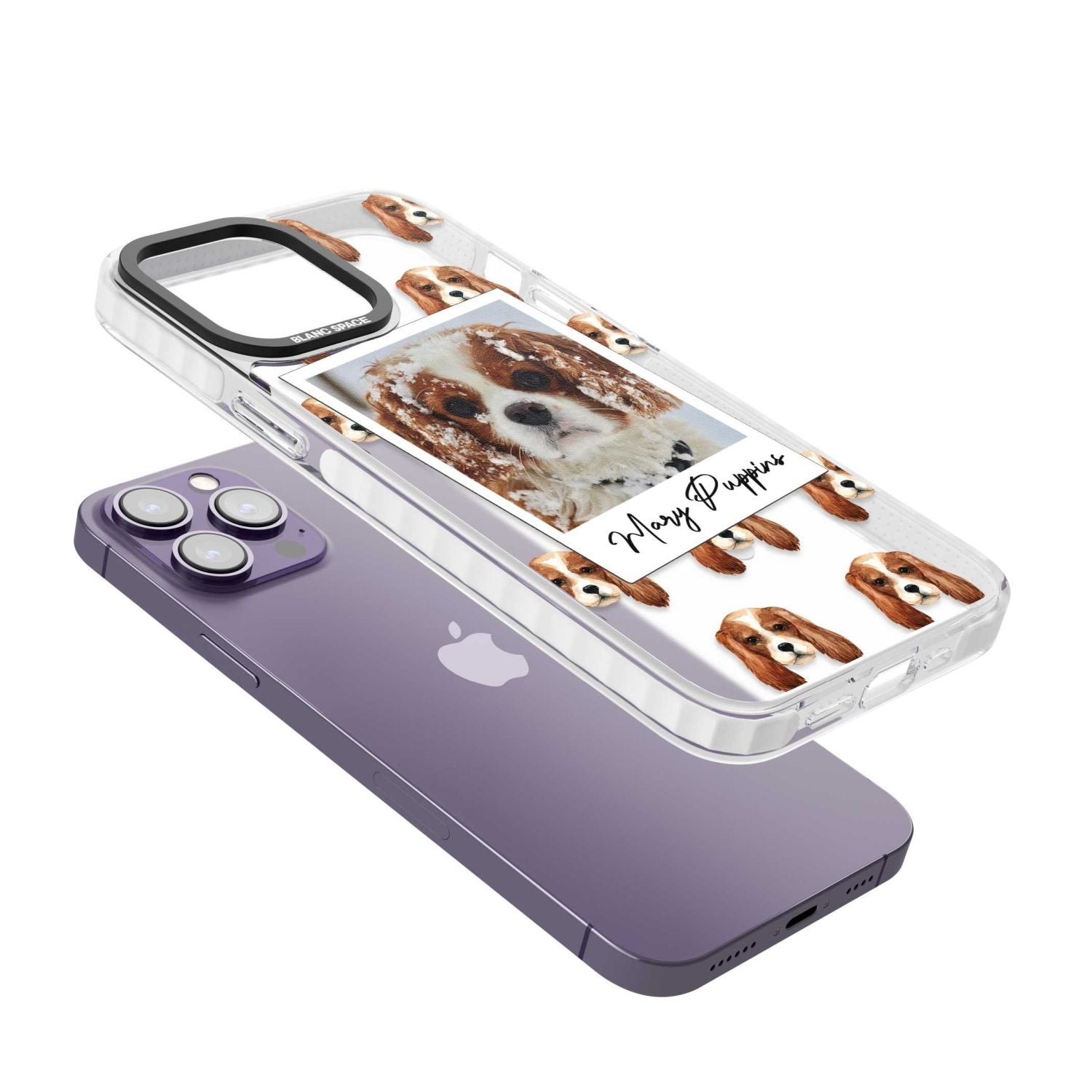 Personalised Cavalier King Charles Instant Camera Photo