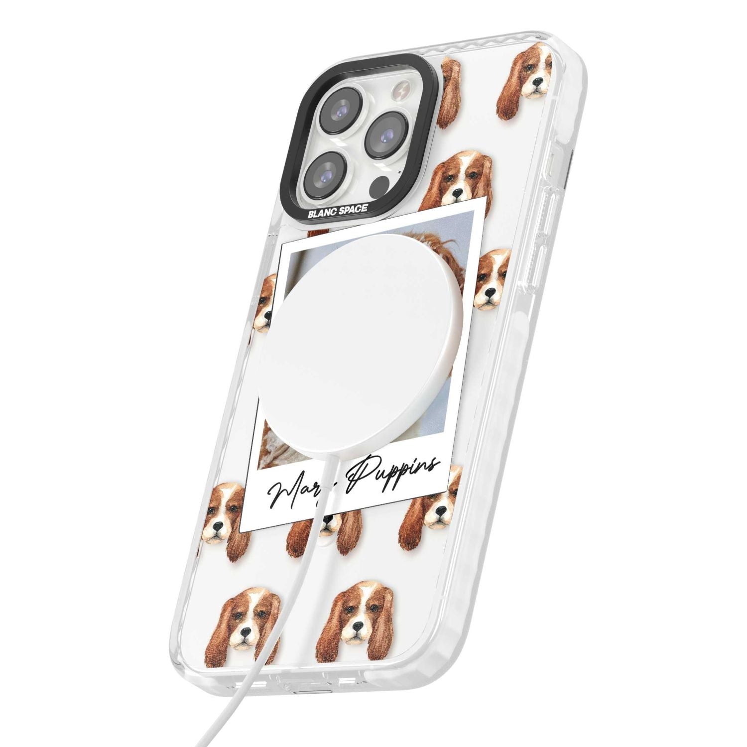 Personalised Cavalier King Charles Instant Camera Photo