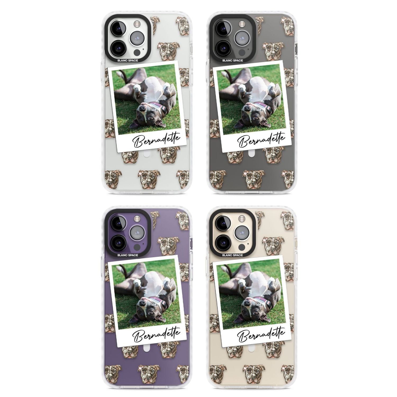 Personalised Staffordshire Bull Terrier Instant Camera Photo