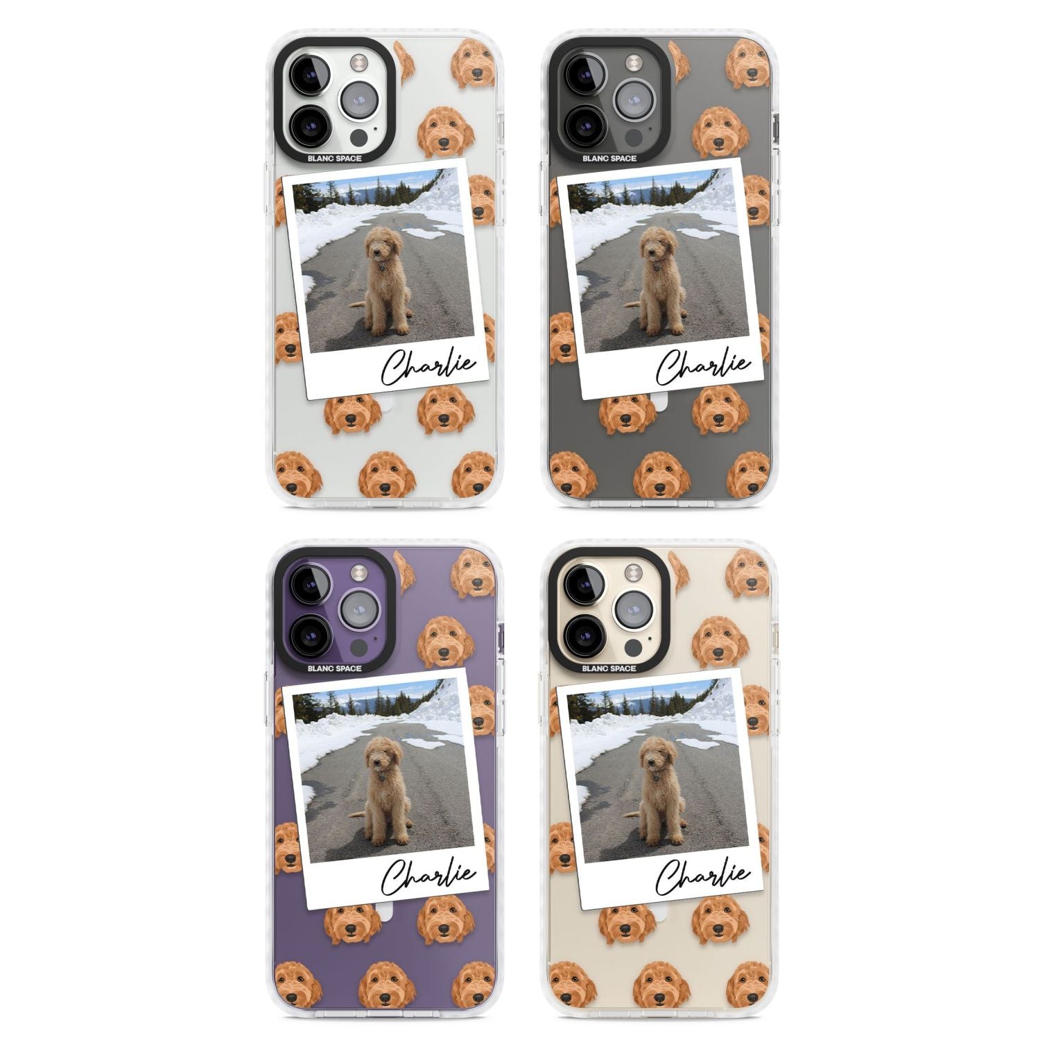 Personalised Golden Doodle Dog Photo