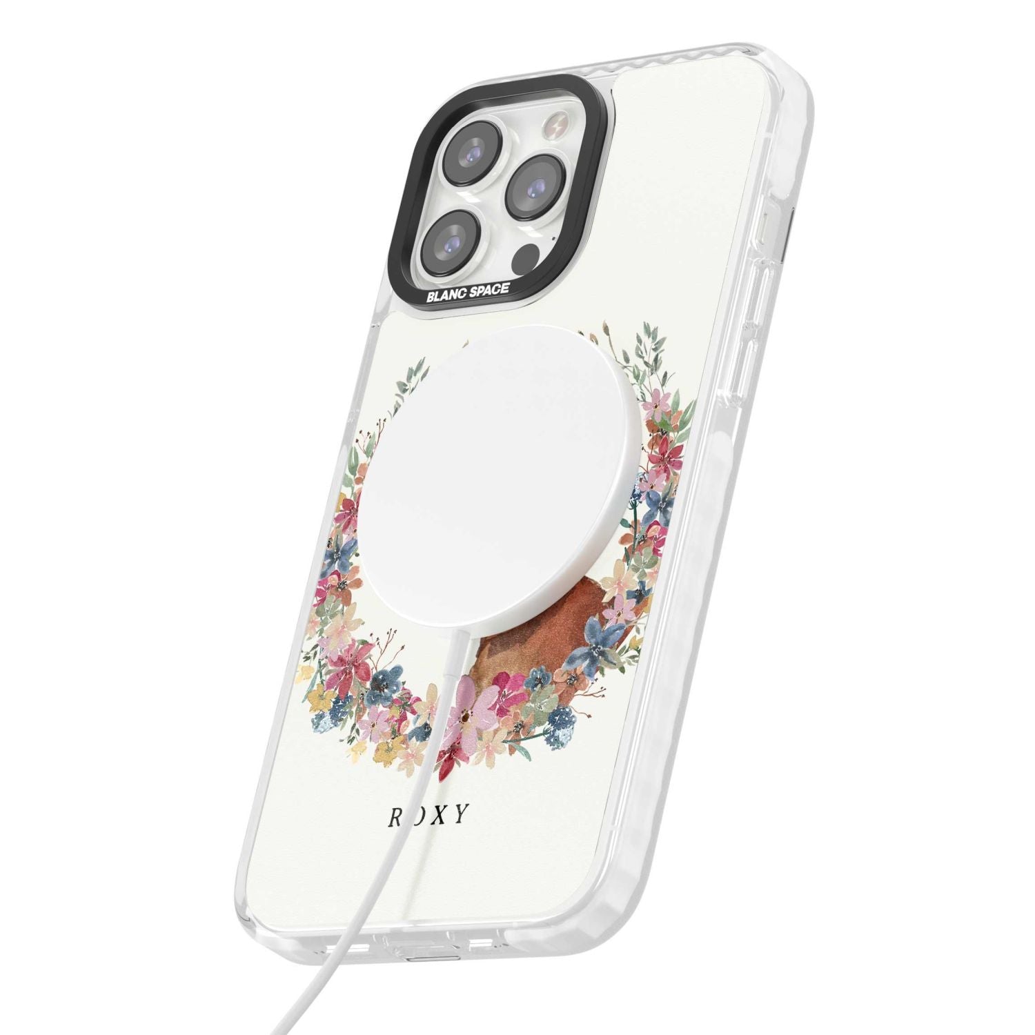 Personalised Tan Dachshund Floral Portrait