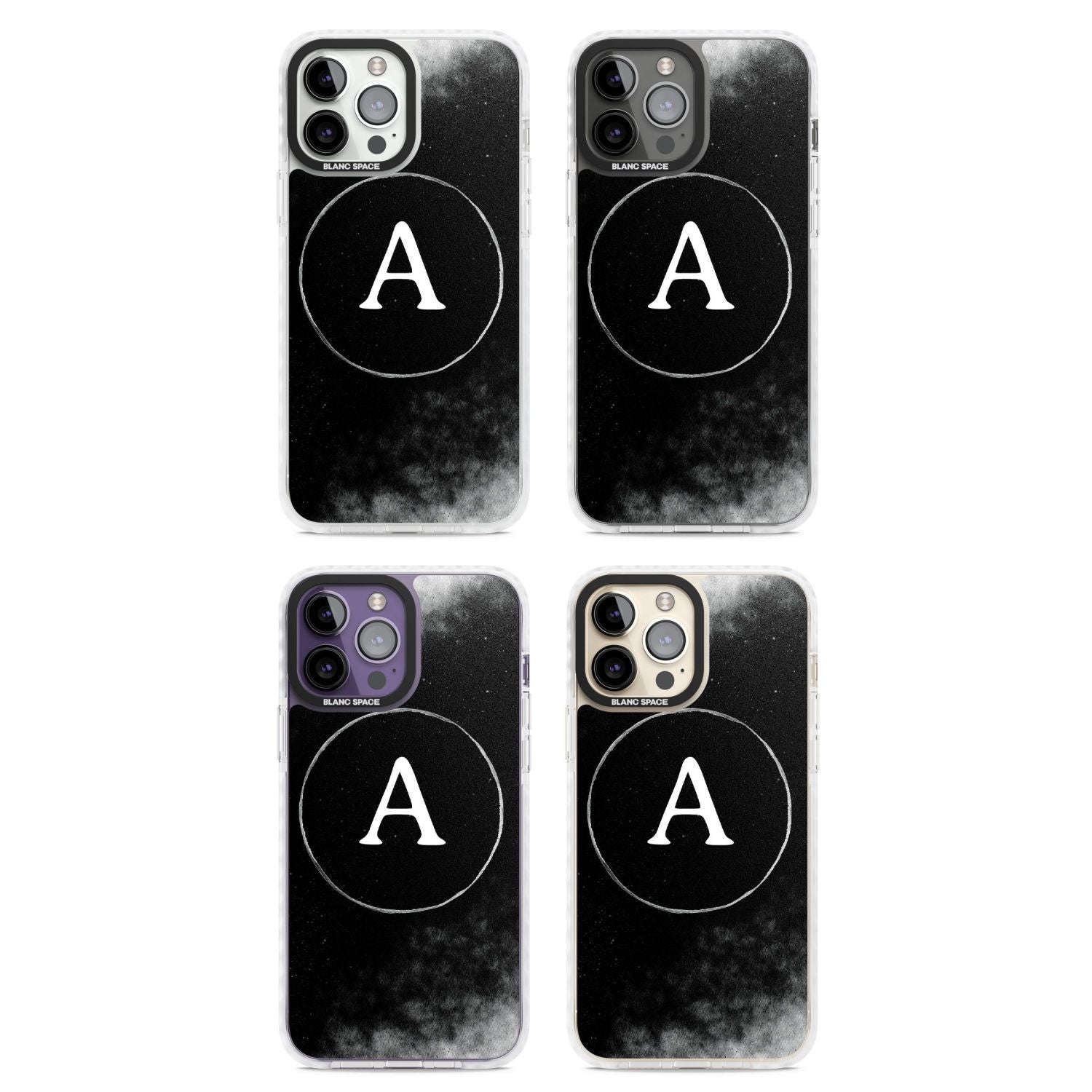 Personalised Monochrome Cosmic Monogram