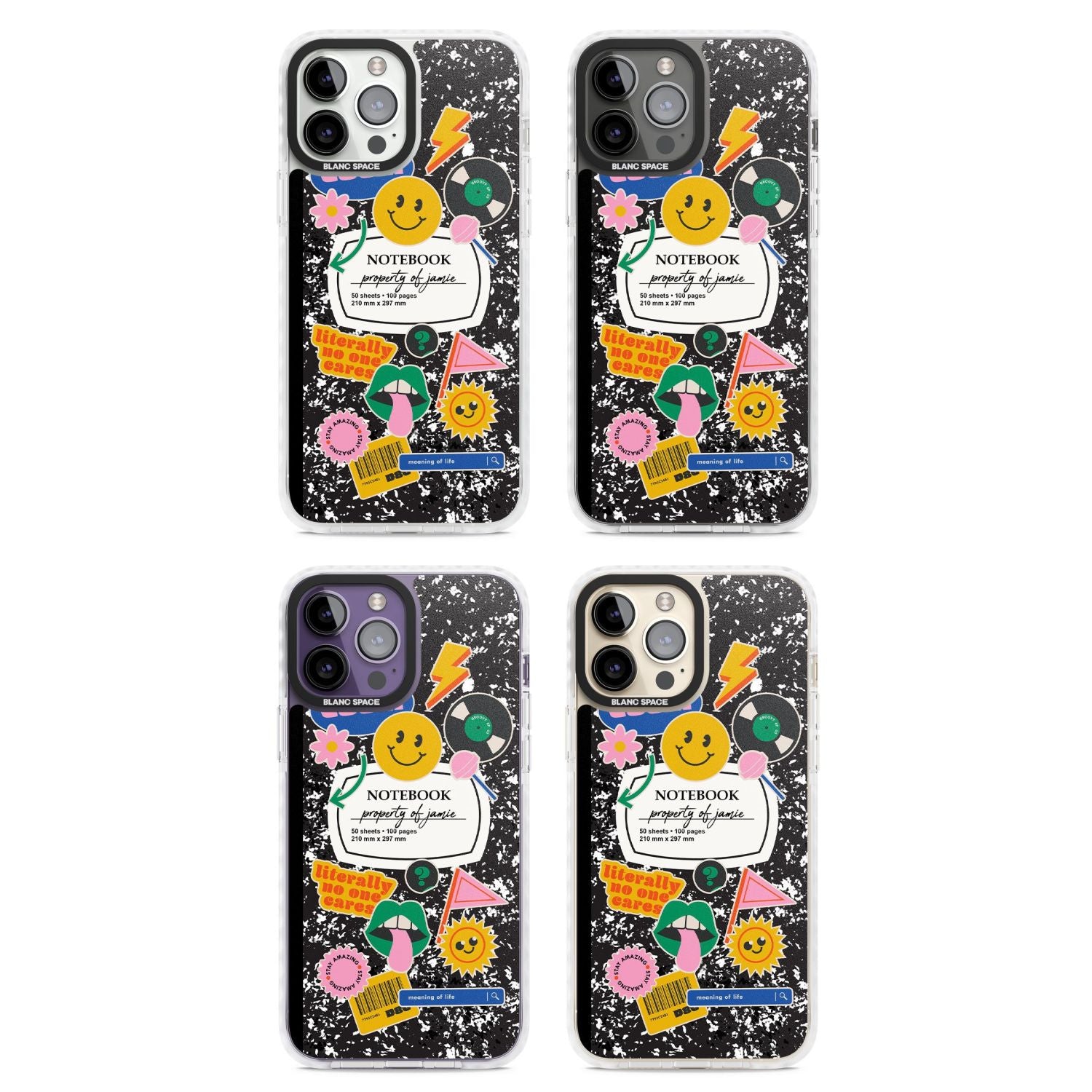 Personalised Quirky Notebook