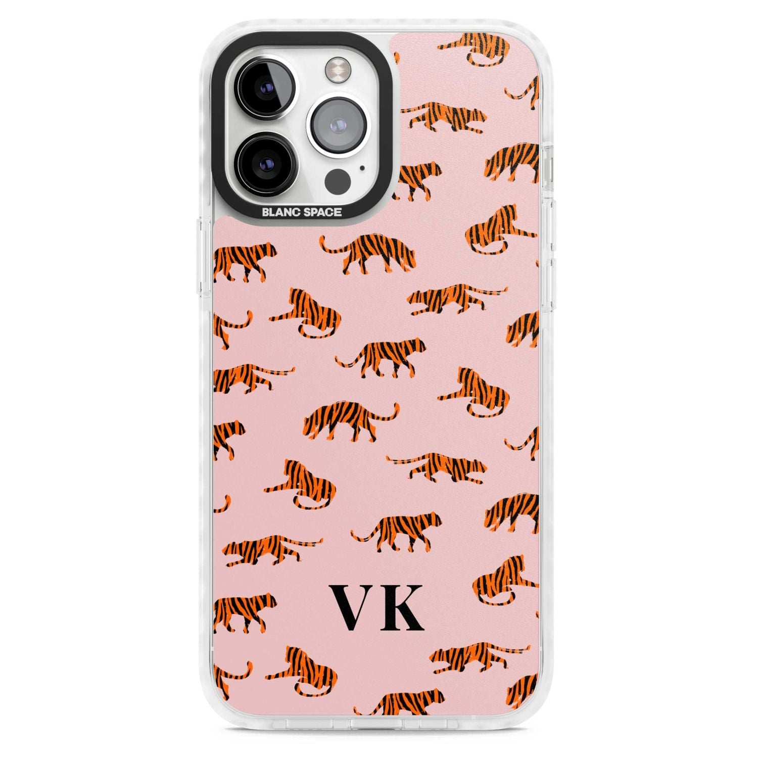 Personalised Pink Safari Tiger Pattern