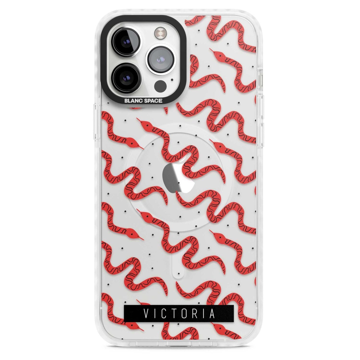 Personalised Red Snake Pattern
