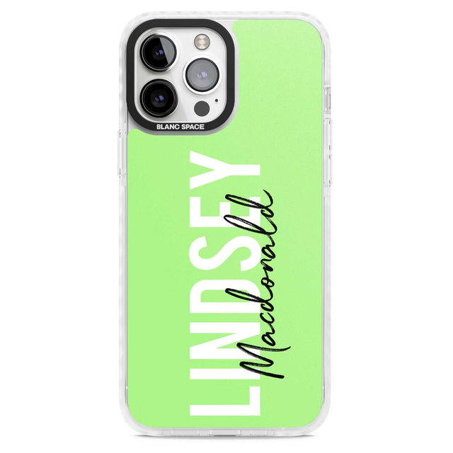 Personalised Bold Name: Lime