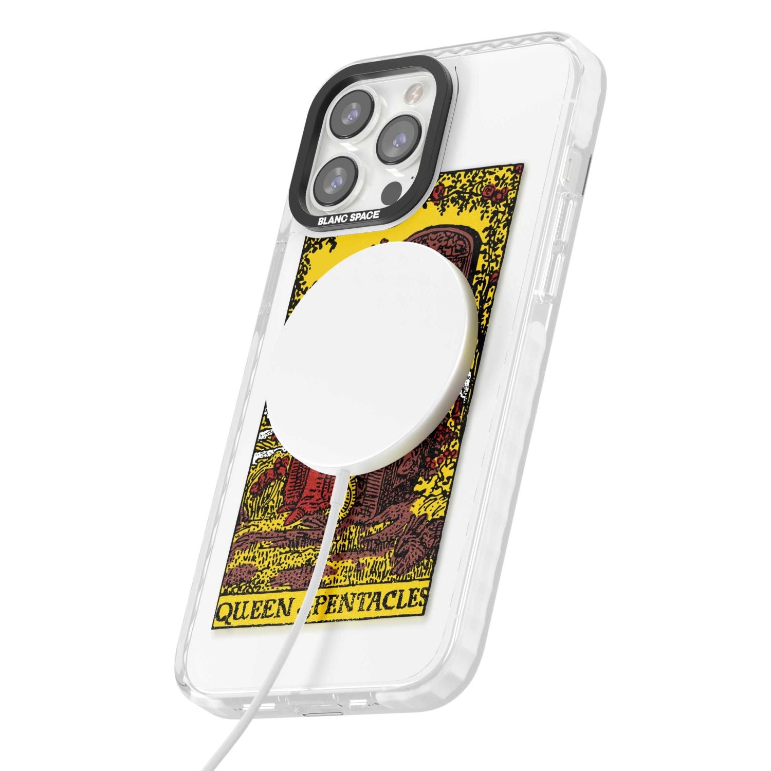 Personalised Queen Of Pentacles Tarot Card (Color)