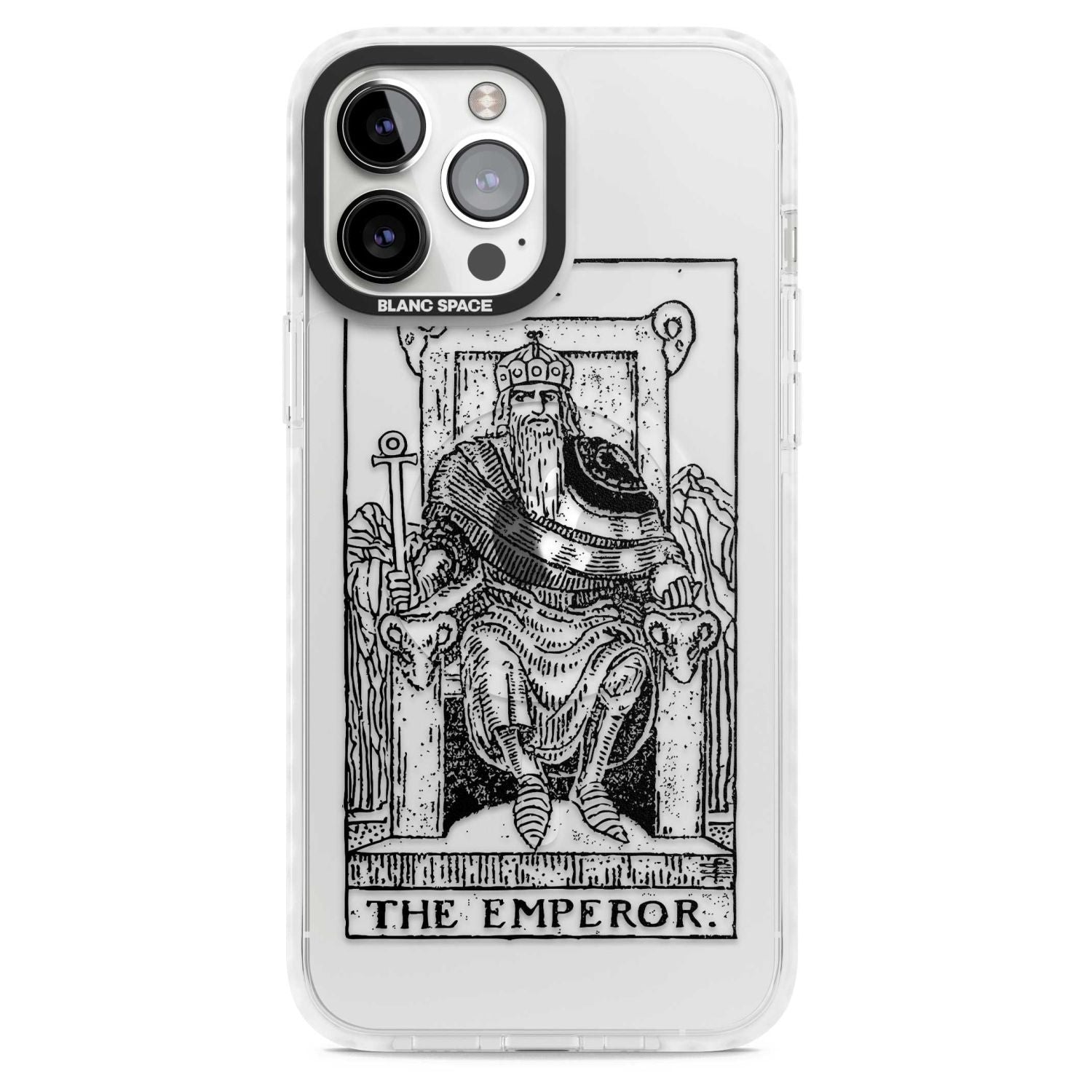 Personalised The Emperor Tarot Card - Transparent