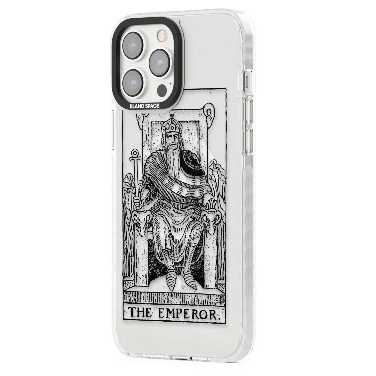Personalised The Emperor Tarot Card - Transparent