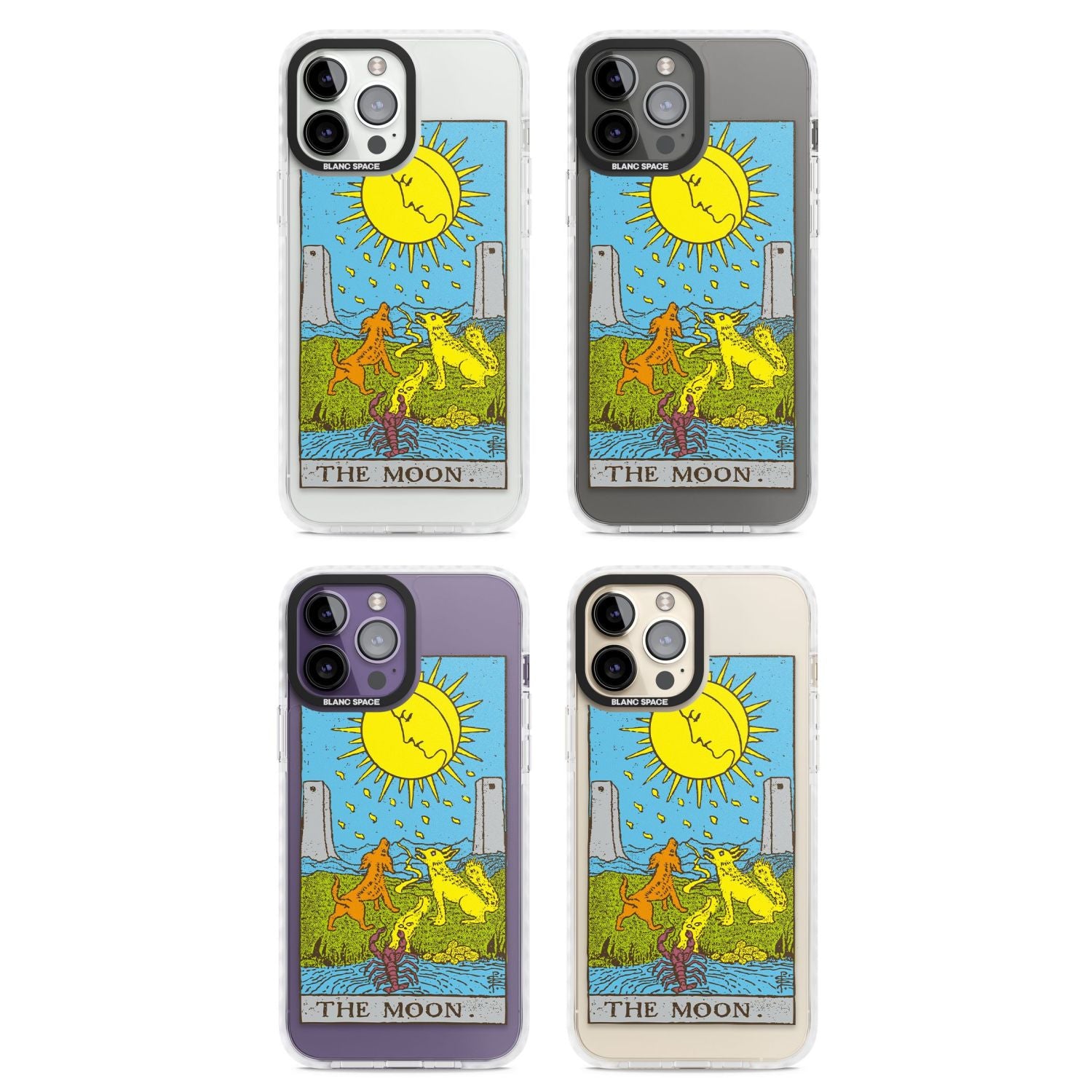 Personalised The Moon Tarot Card (Color)