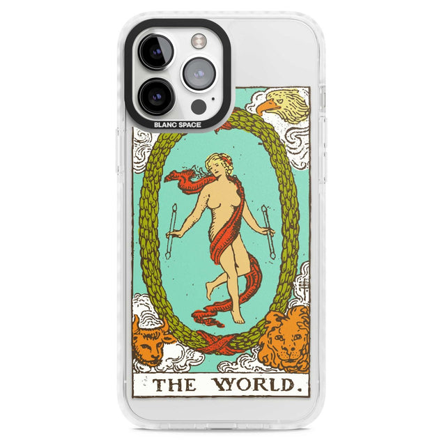 Personalised The World Tarot Card - Colour