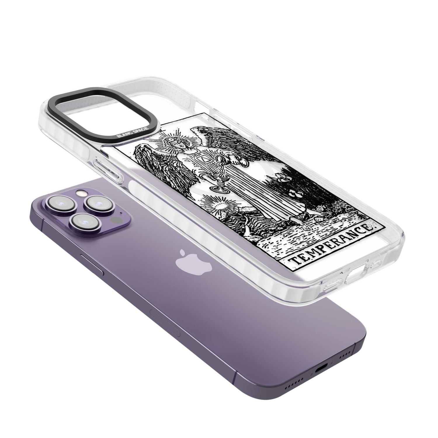 Personalised Temperance Tarot Card (Clear)