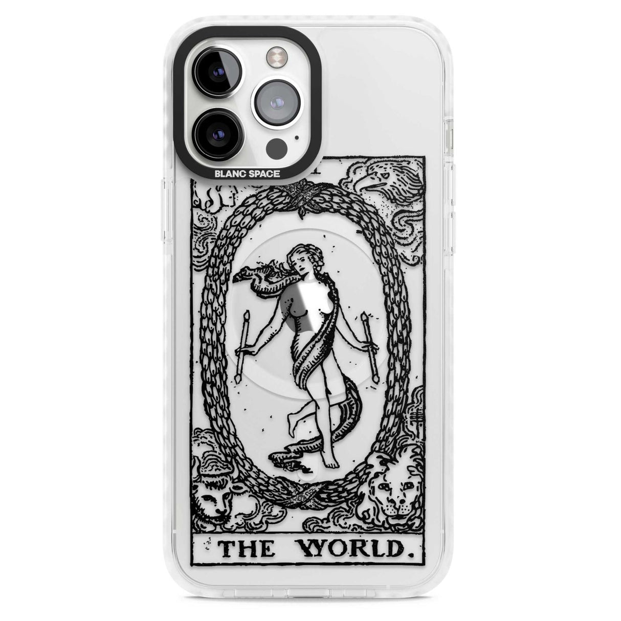 Personalised The World Tarot Card - Transparent