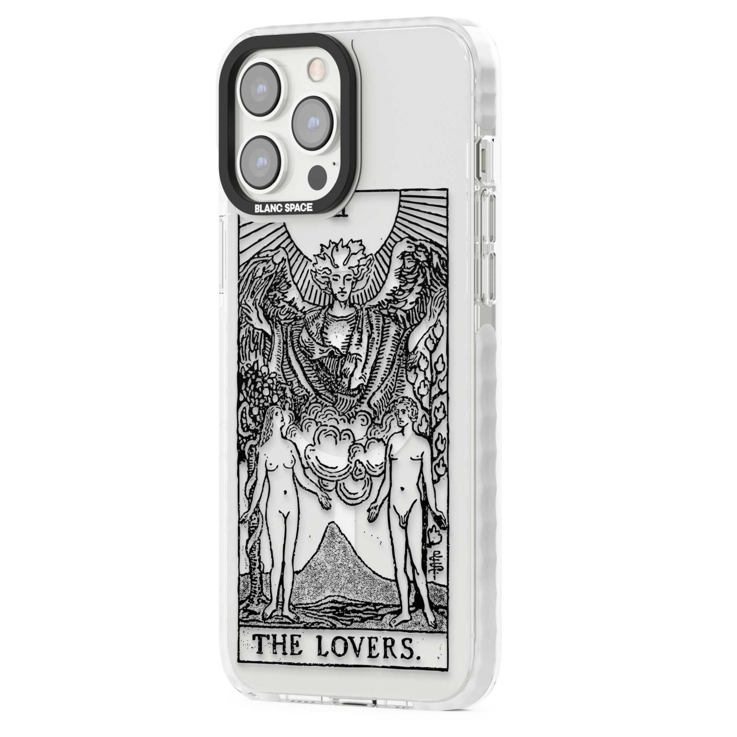 Personalised The Lovers Tarot Card - Transparent