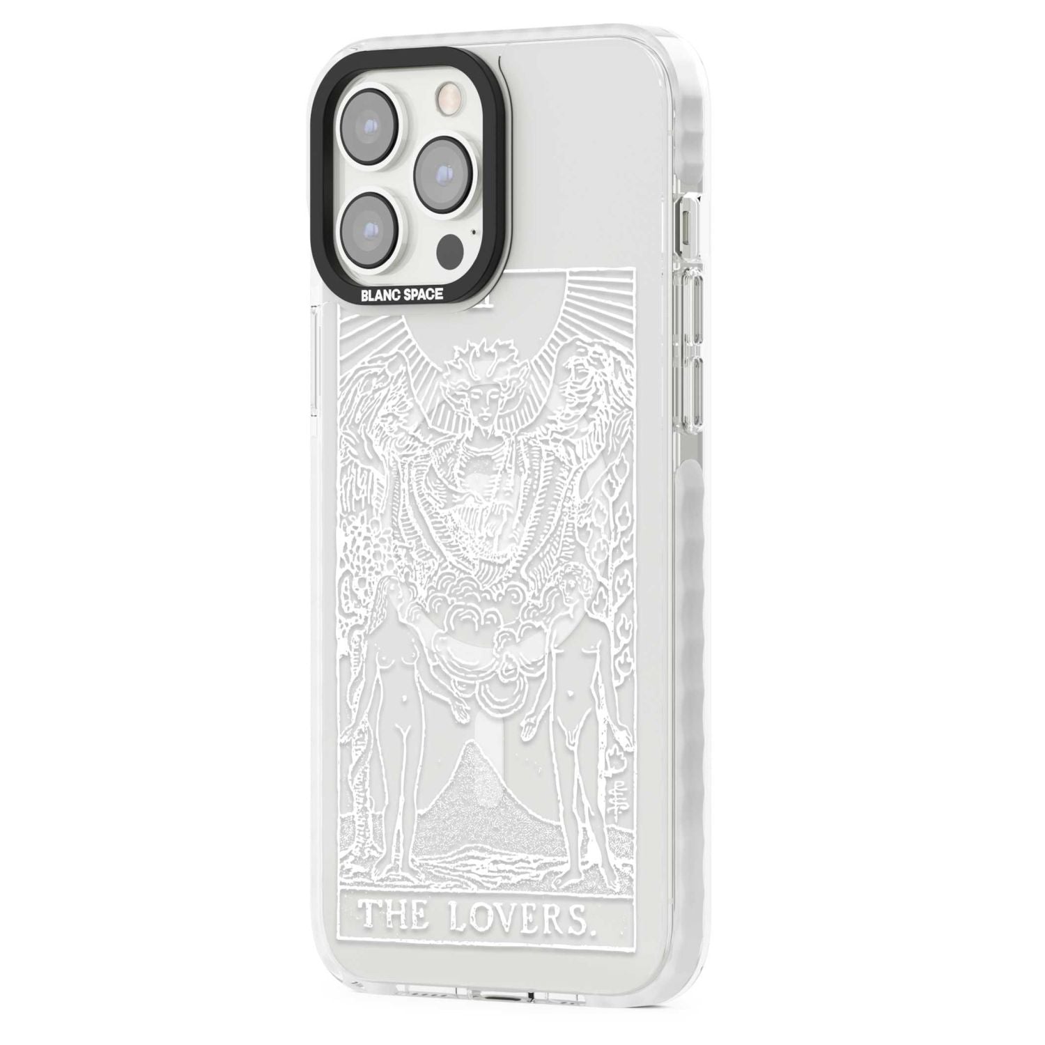 Personalised The Lovers Tarot Card (White)