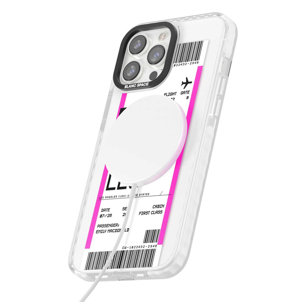 Personalised Los Angeles Boarding Pass