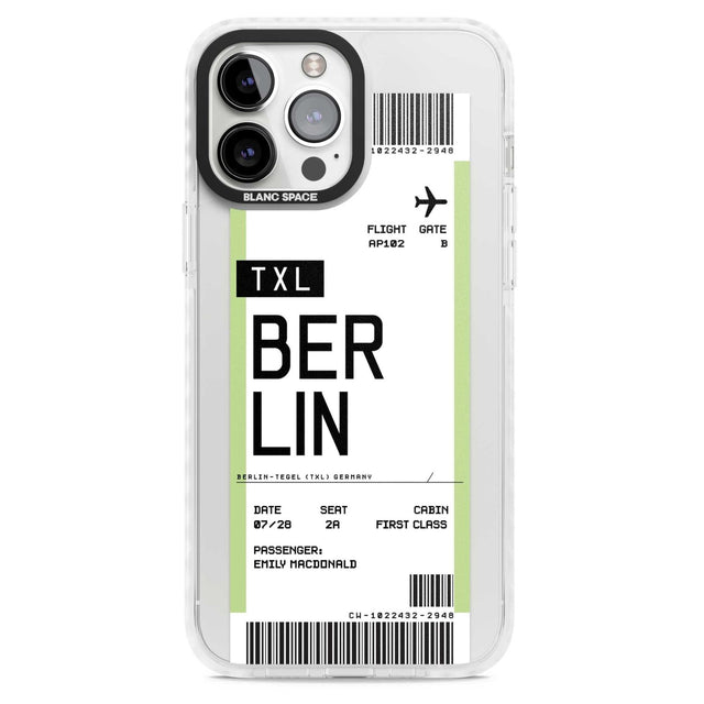 Personalised Berlin Boarding Pass