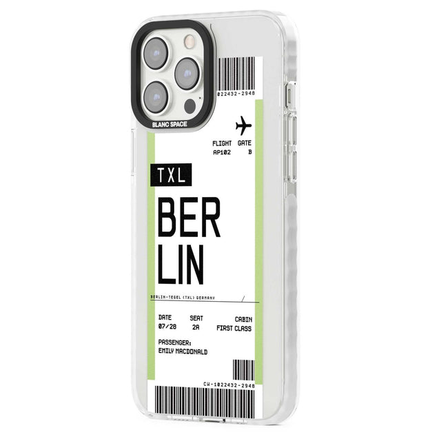 Personalised Berlin Boarding Pass