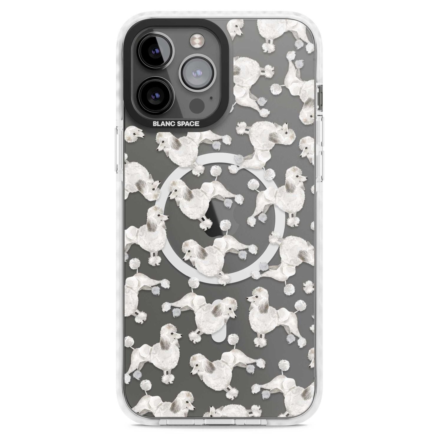 Poodle Watercolor Pattern