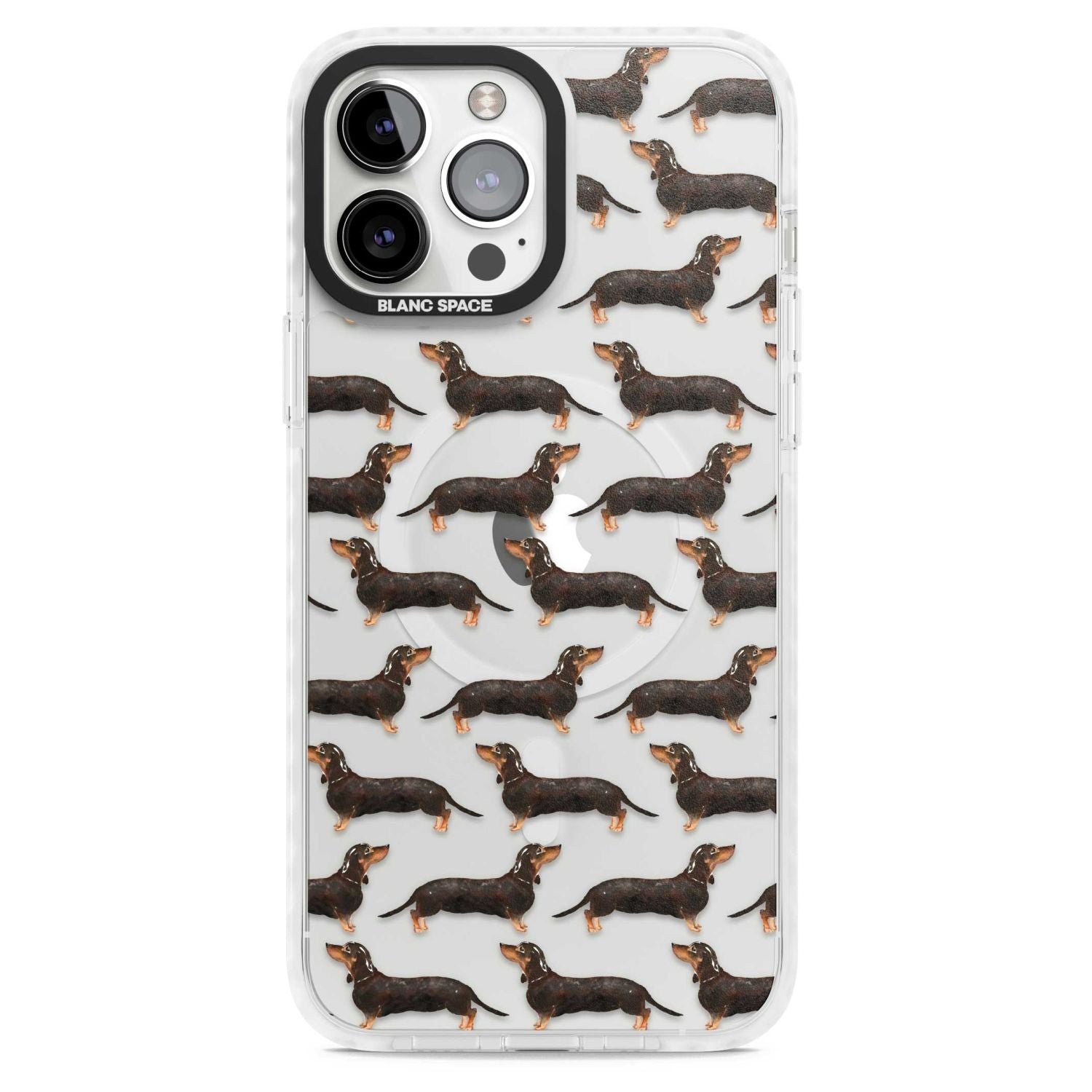 Dachshund Pattern Black Tan