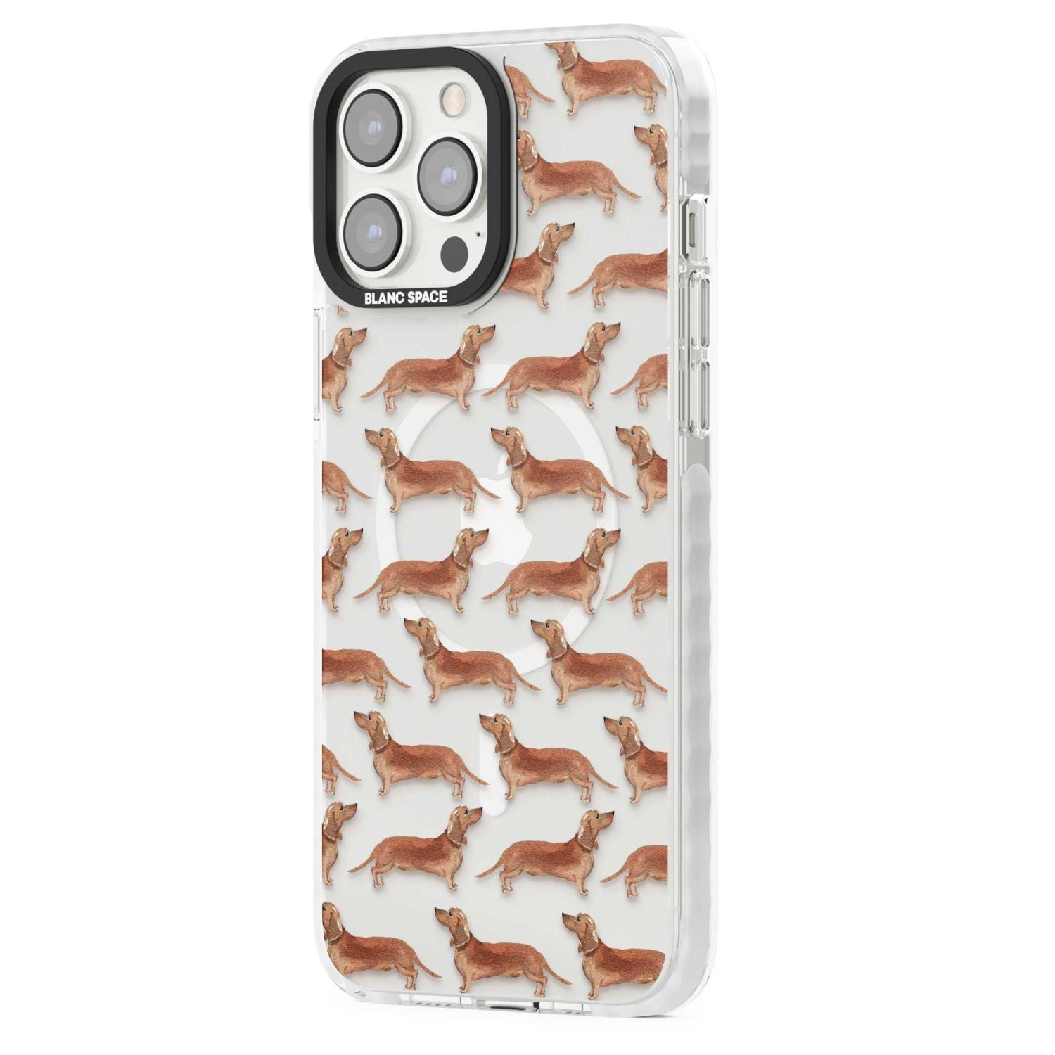 Dachshund Watercolor Dog Pattern