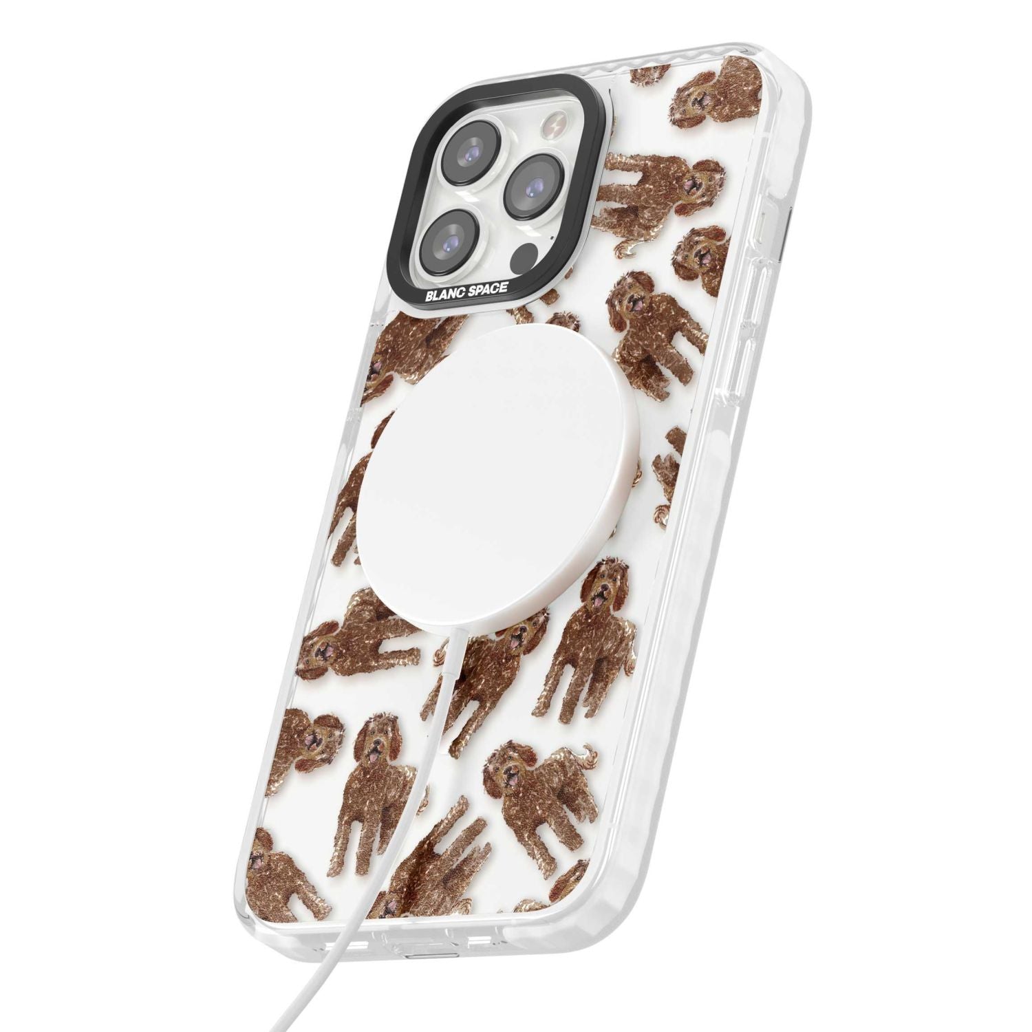 Labradoodle Brown Pattern