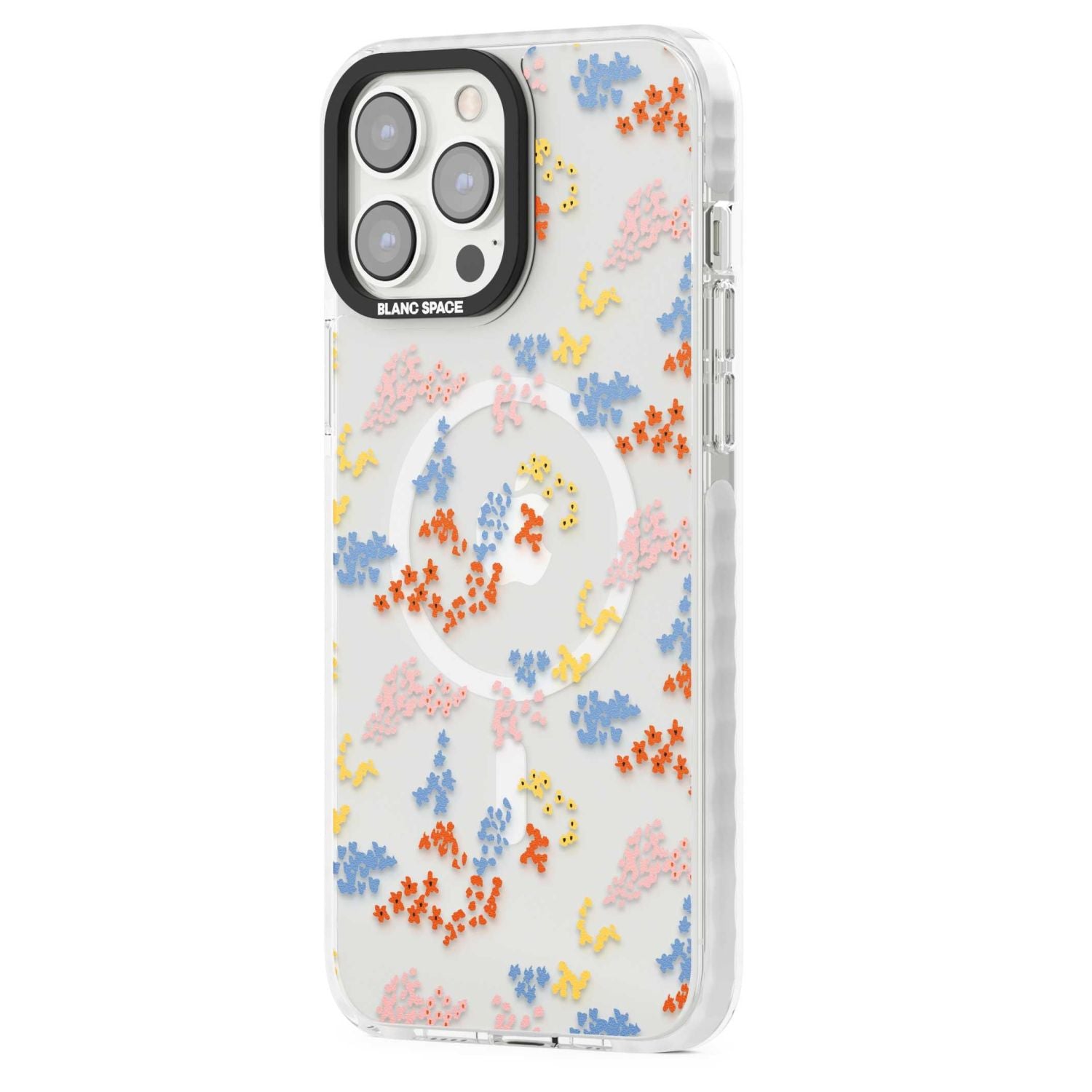 Floral Confetti: Transparent Delight