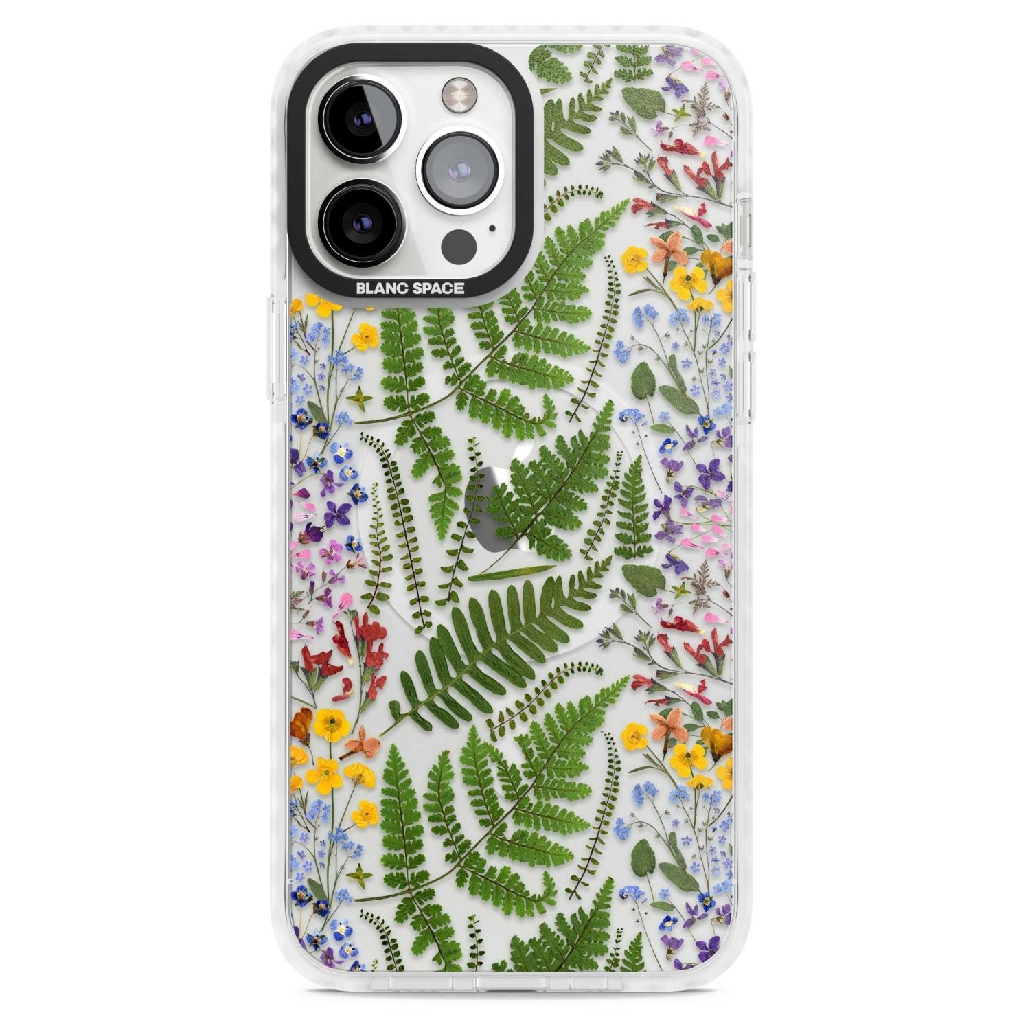 Busy Floral and Fern Design