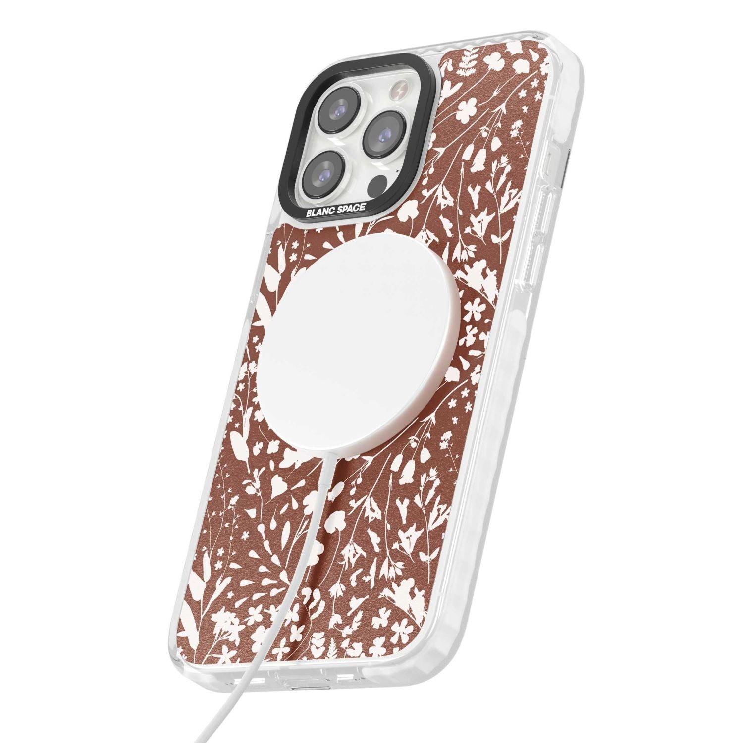 Wildflower Cluster On Terracotta