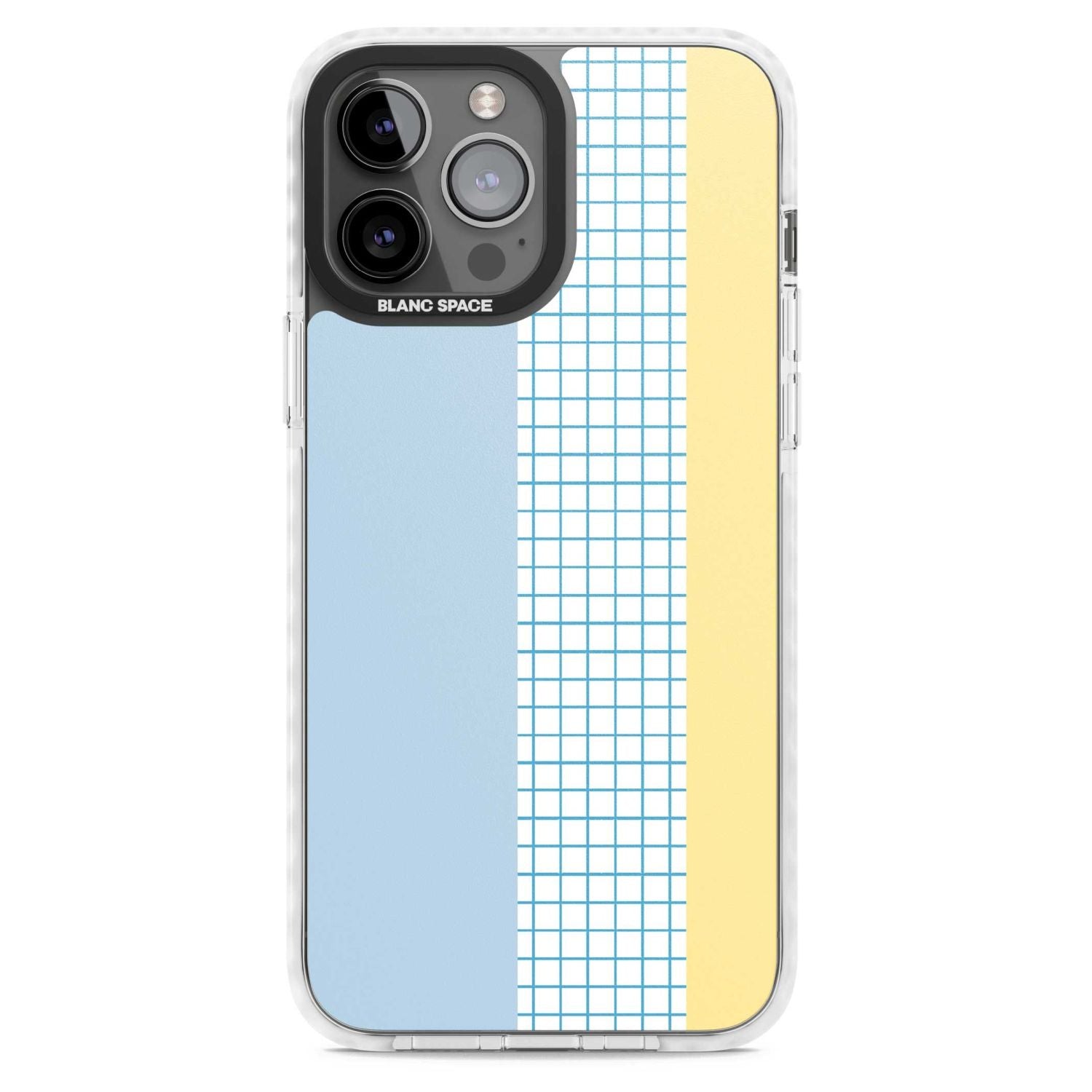 Abstract Grid Blue & Yellow