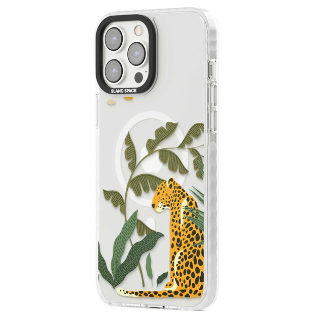 Large Jaguar Clear Jungle Cat Pattern