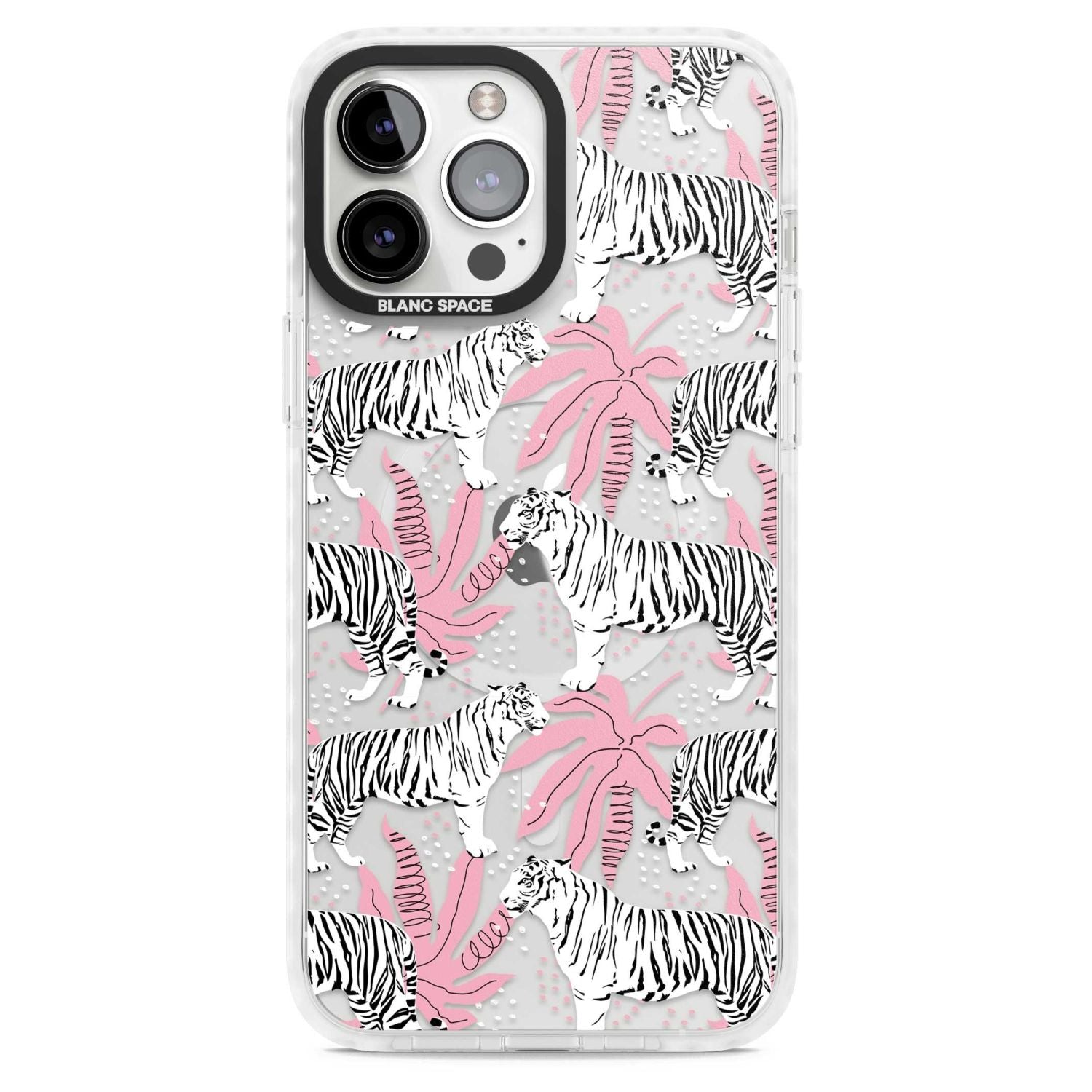 Pink & White Tropical Tigers