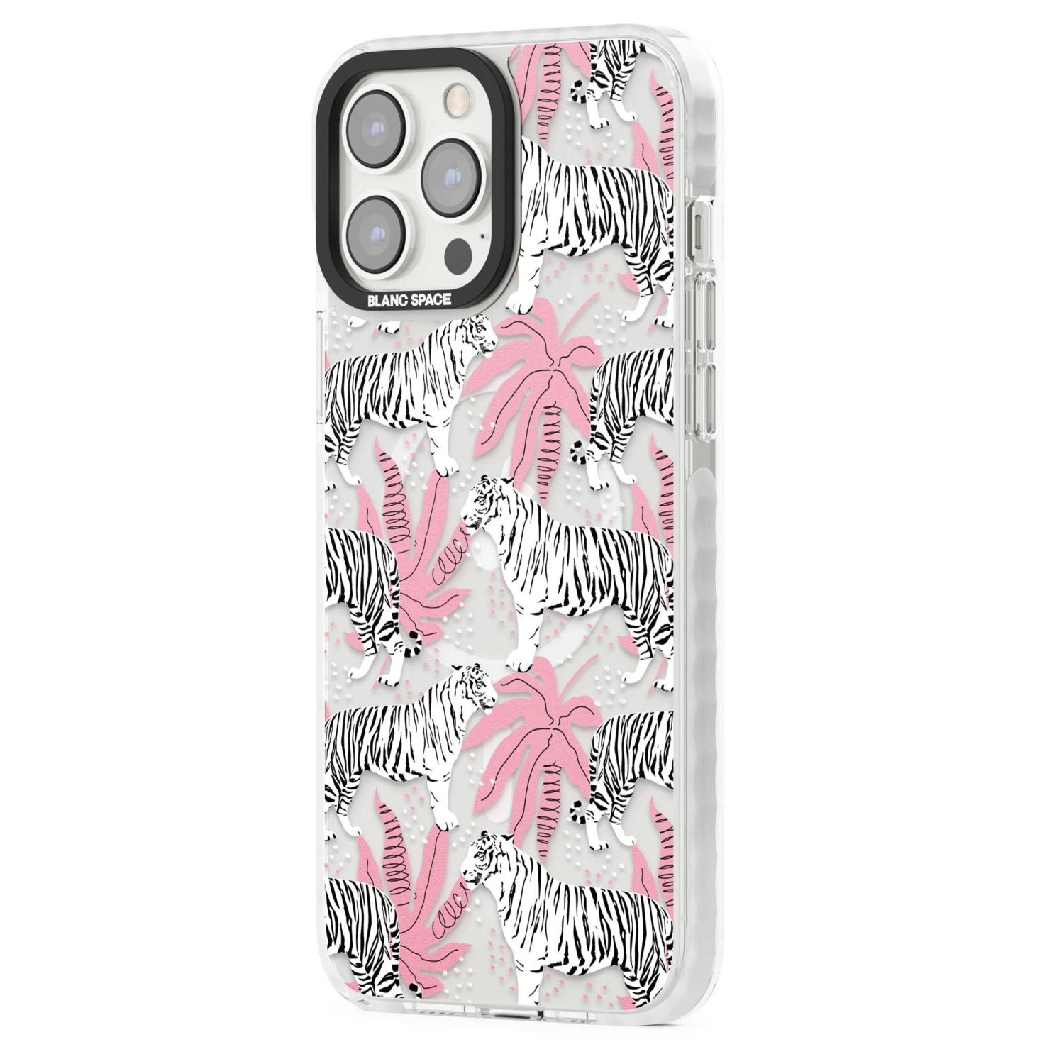 Pink & White Tropical Tigers