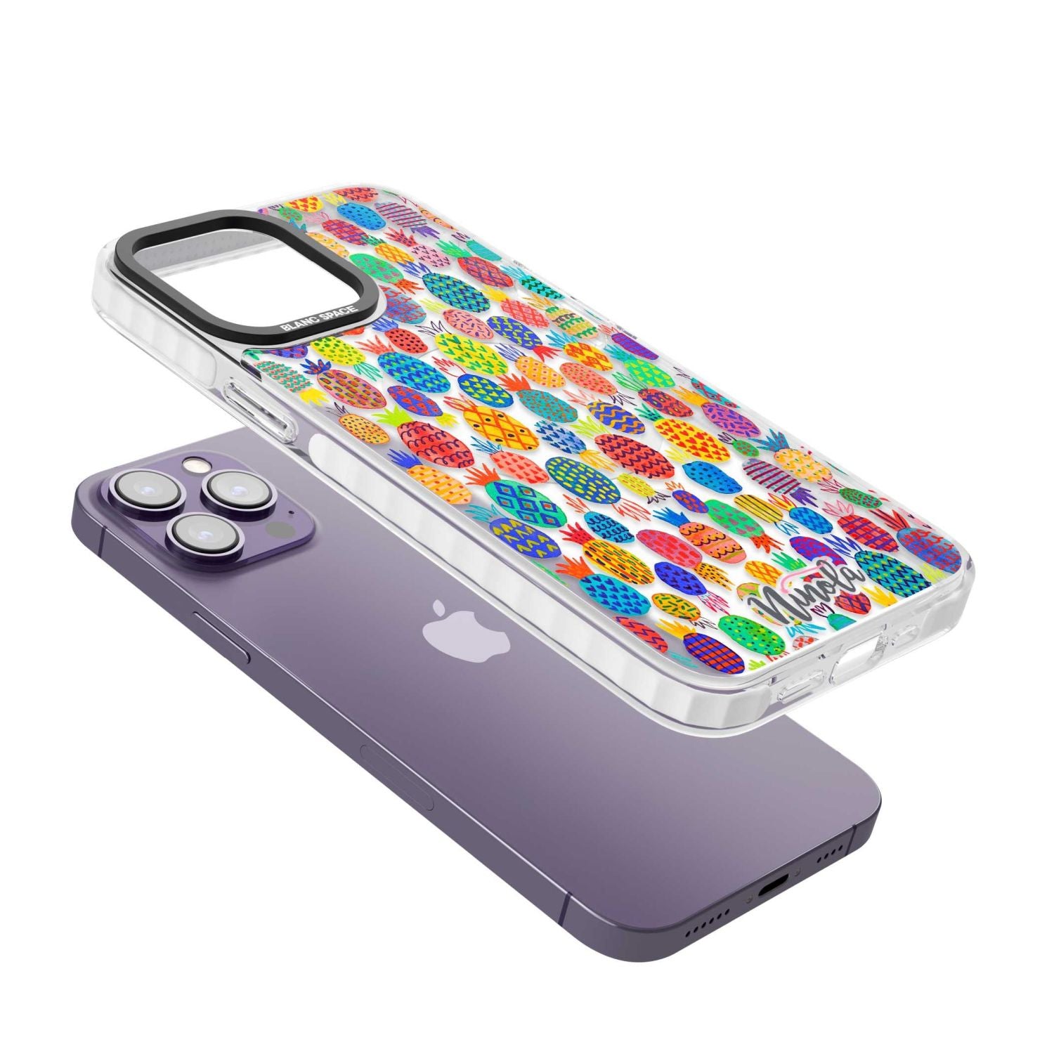 Vibrant Pineapple Pattern