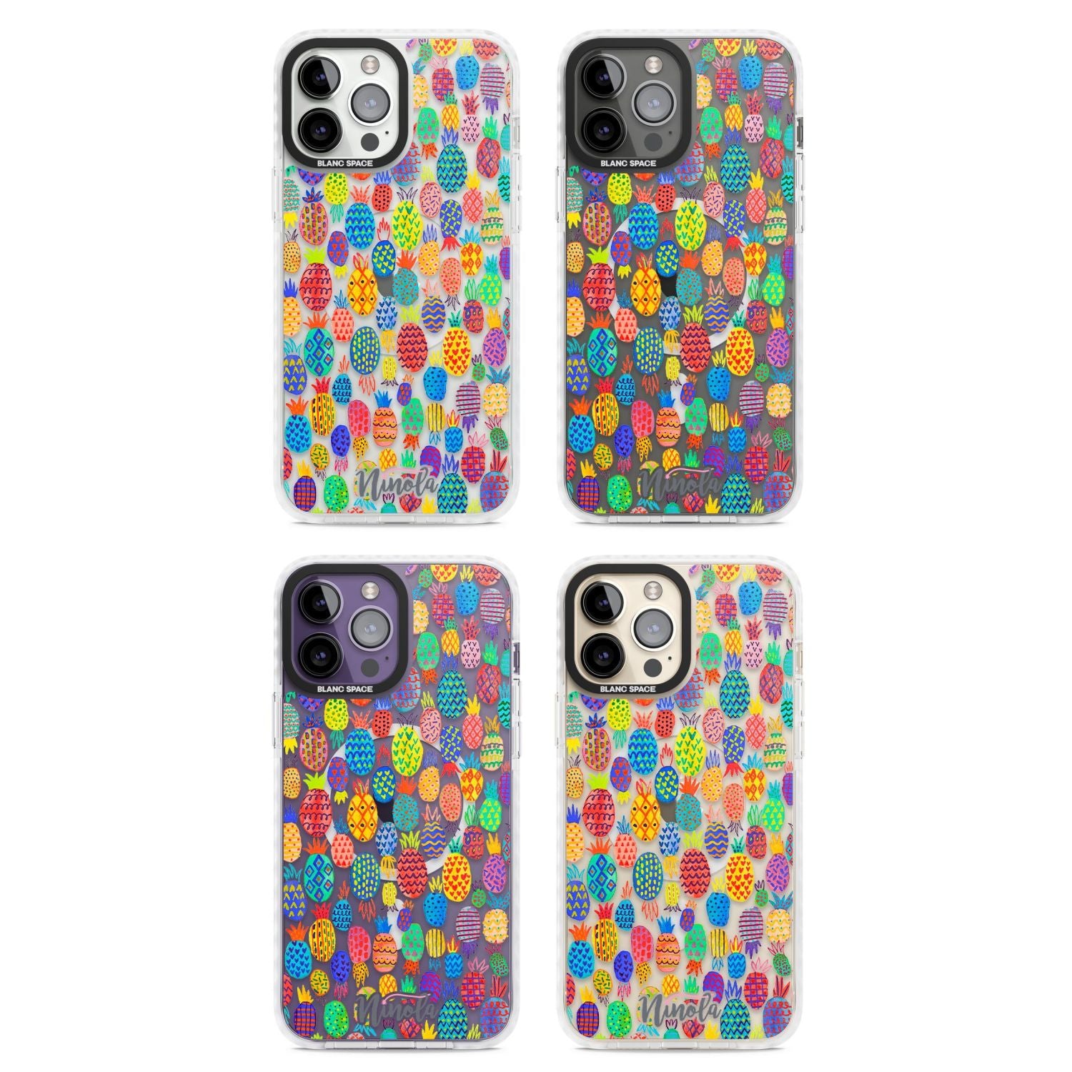 Vibrant Pineapple Pattern