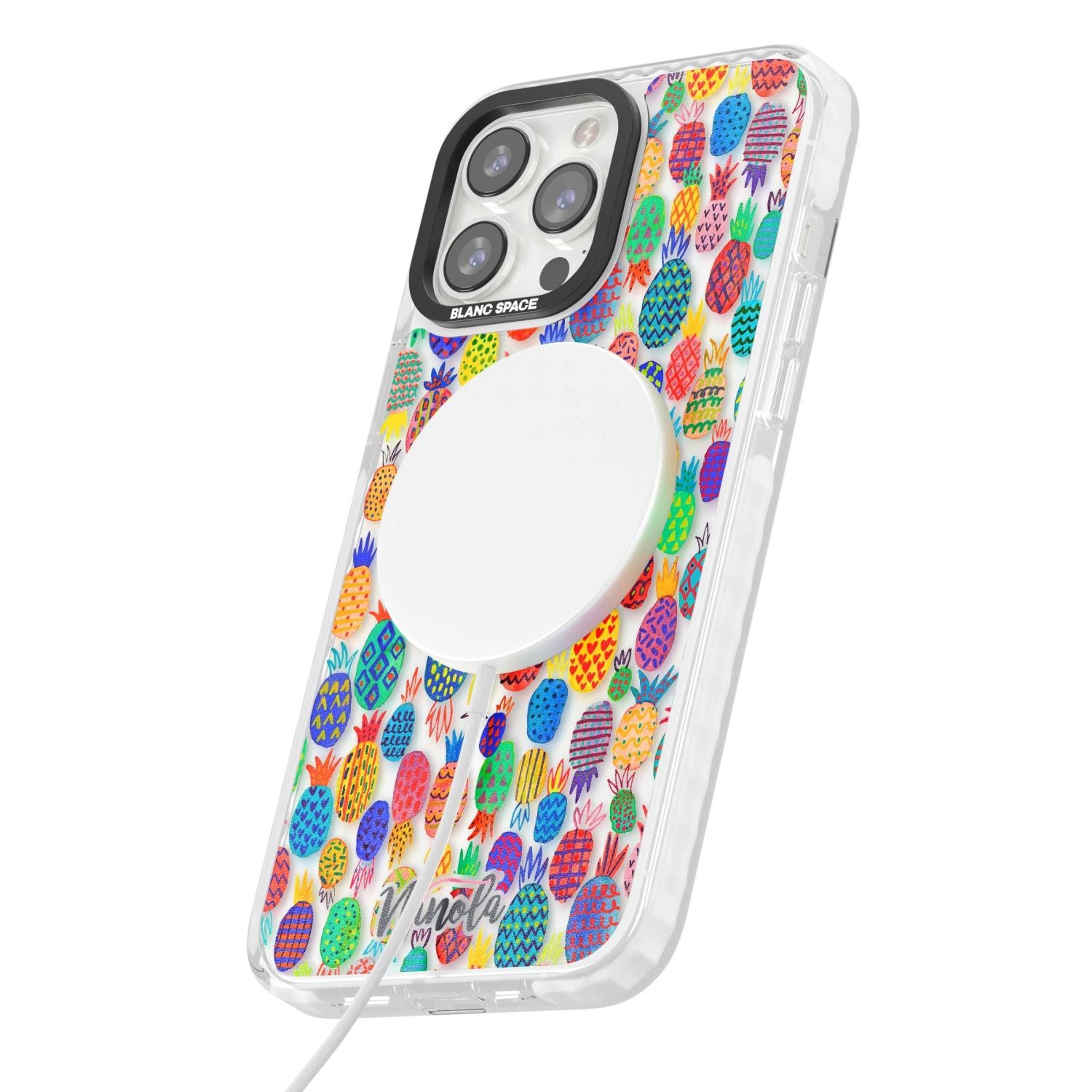 Vibrant Pineapple Pattern