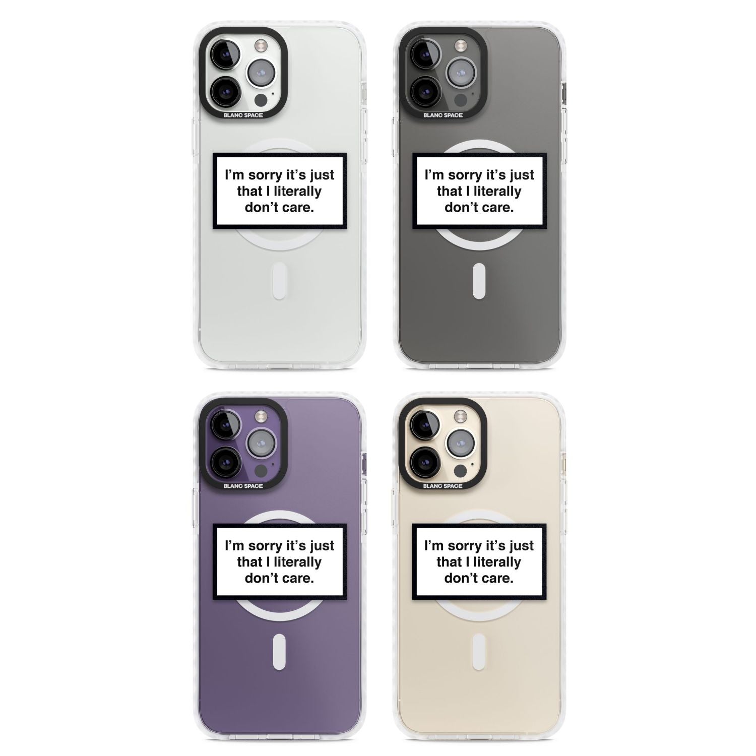 Literally Don'T Care