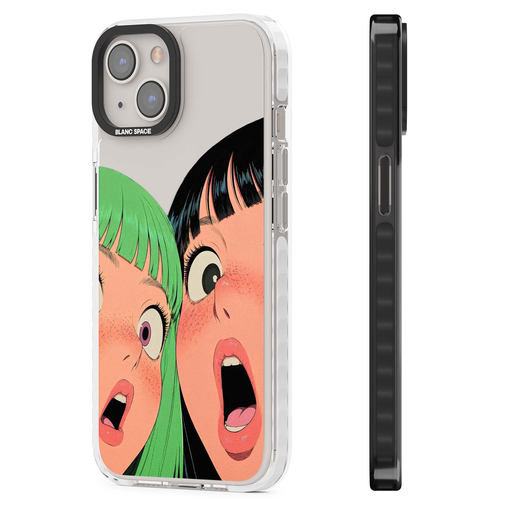 Gasp for her iPhone case | Clear Impact case for iPhone 13, iPhone 14, iPhone 15