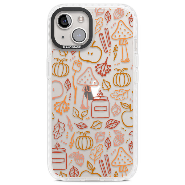Autumn Line Pattern