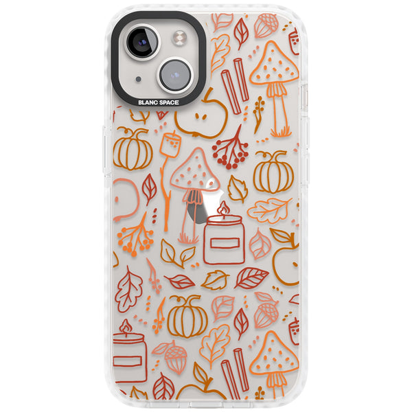 Autumn Line Pattern