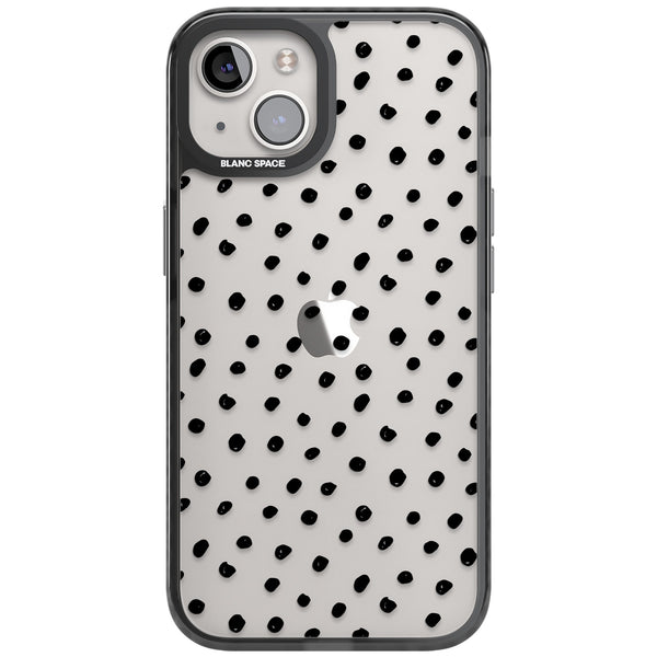 Messy Black Dot Pattern