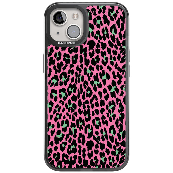 Pink & Green Leopard