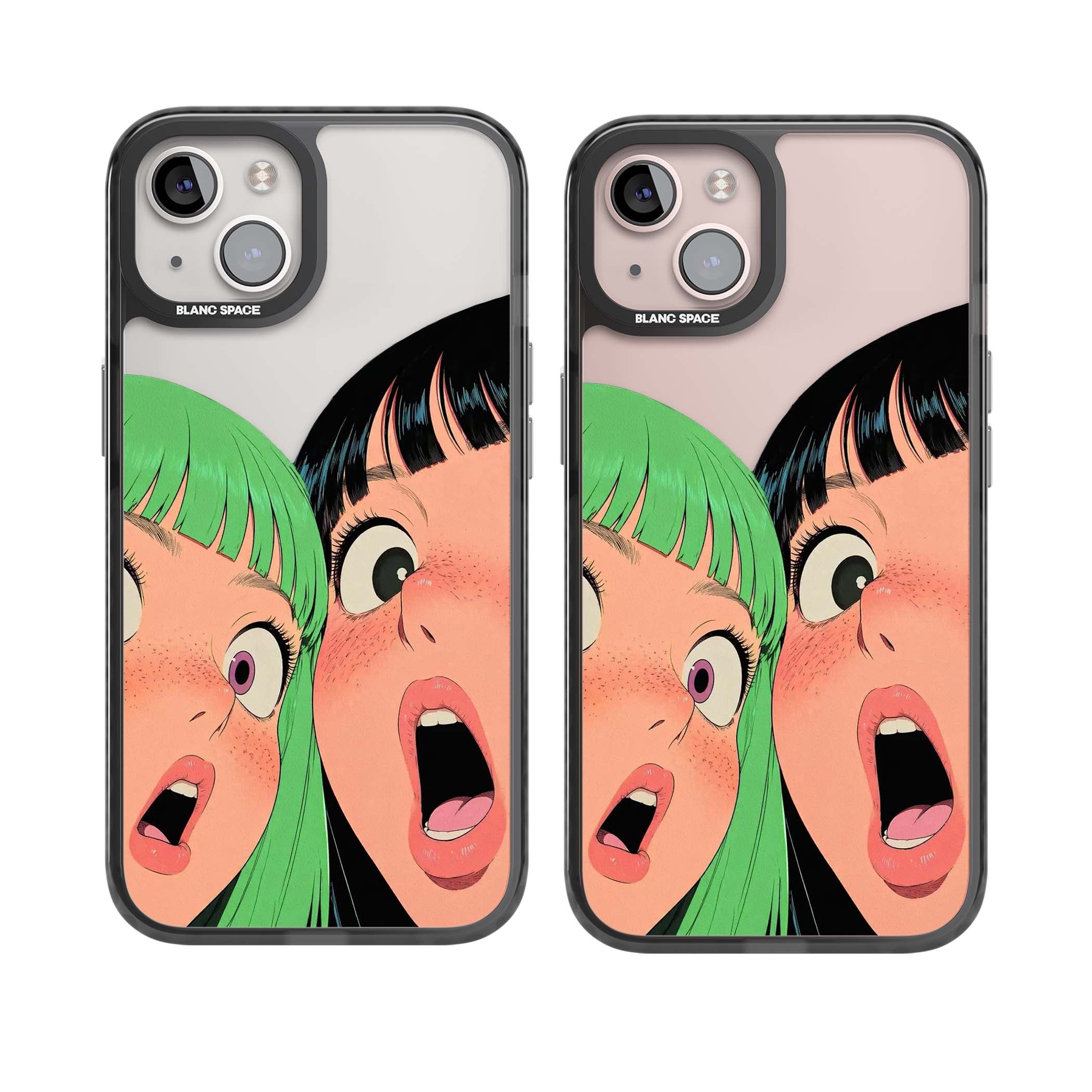 Gasp for her iPhone case | Black Impact case for iPhone 13, iPhone 14, iPhone 15