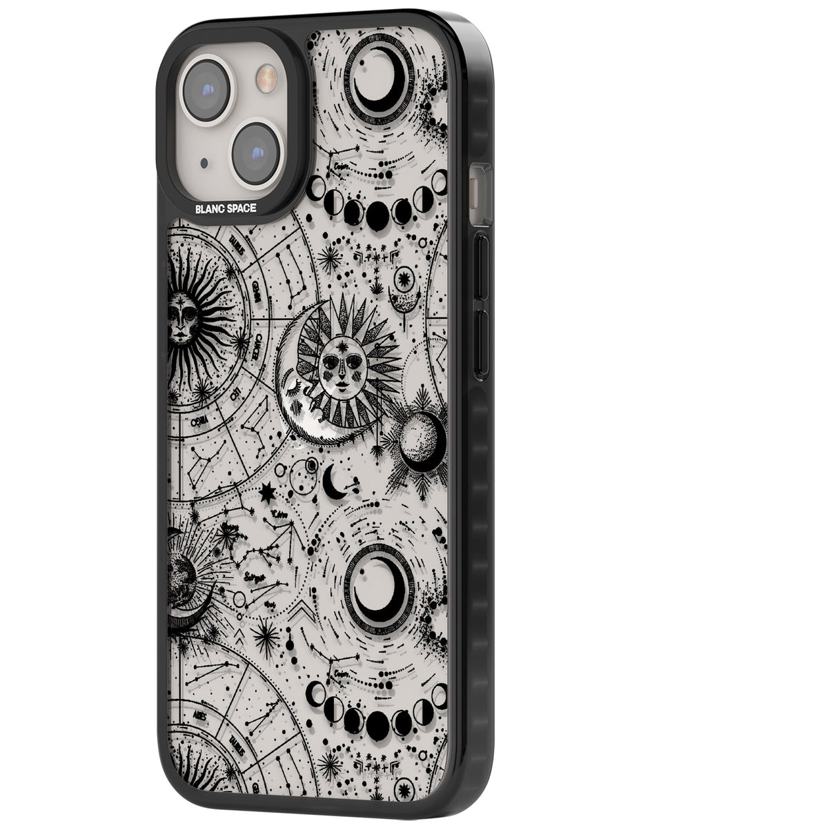 Astral Mystic iPhone 12 / 12 Pro / iPhone 13 / iPhone 14 / iPhone 14 Plus / iPhone 15 / iPhone 15 Plus Impact Black Phone Case side